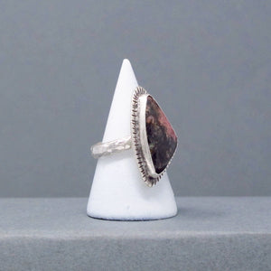 Rhodonite Ring - Size 9