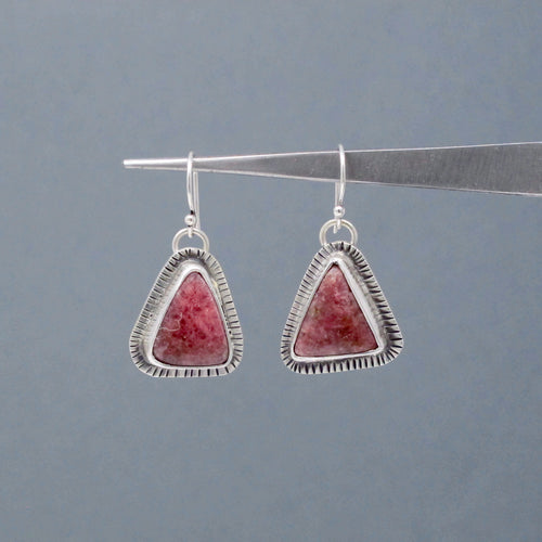 Rhodonite Earrings