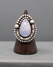 Load image into Gallery viewer, Moonstone Pear Ring size 8