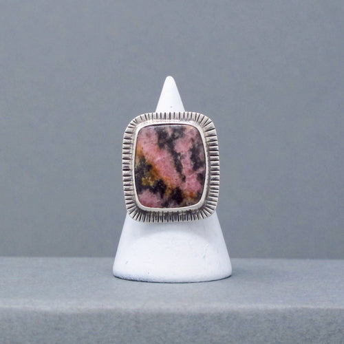 Rhodonite Ring - Size 7.25