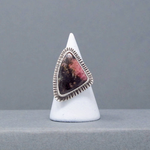 Rhodonite Ring - Size 9