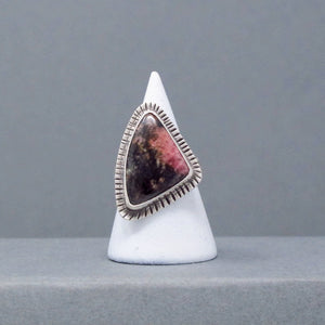 Rhodonite Ring - Size 9