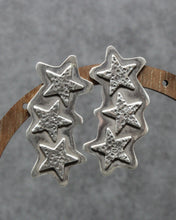 Load image into Gallery viewer, Star Trio Earrings
