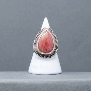 Rhodonite Ring - Size 7