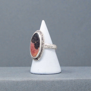 Rhodonite Ring - Size 8.25