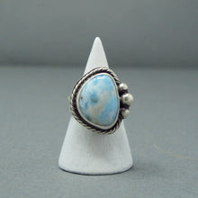 Load image into Gallery viewer, Larimar Ring 3 - size 8