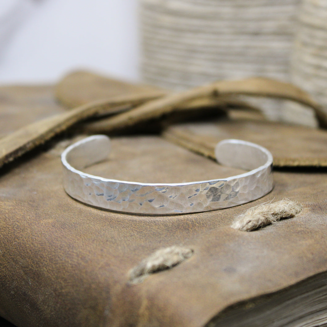 Stacking Hammered Cuff