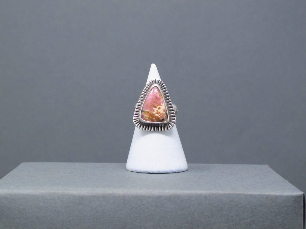 Rhodonite Ring - Size 5.5