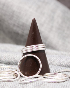 Smooth Dainty Stacking Ring