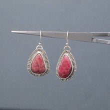 Load image into Gallery viewer, Rhodonite Earrings