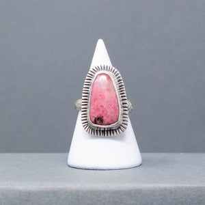 Rhodonite Ring - Size 9