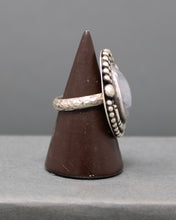 Load image into Gallery viewer, Moonstone Pear Ring size 8