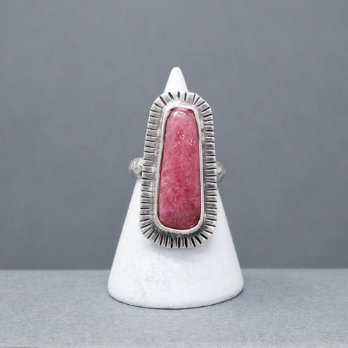 Rhodonite Ring - Size 6