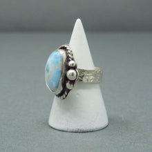 Load image into Gallery viewer, Larimar Ring 3 - size 8