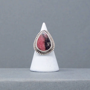 Rhodonite Ring - Size 6.5