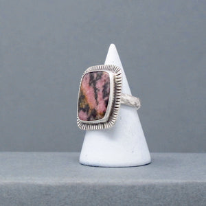 Rhodonite Ring - Size 7.25