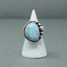 Load image into Gallery viewer, Larimar Ring 7 - size 7