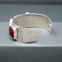 Load image into Gallery viewer, Five Red Jasper Cuff