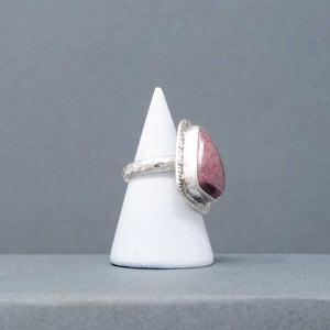 Rhodonite Ring - Size 7.75