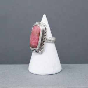 Rhodonite Ring - Size 4.75