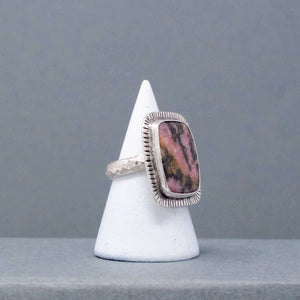 Rhodonite Ring - Size 7.25