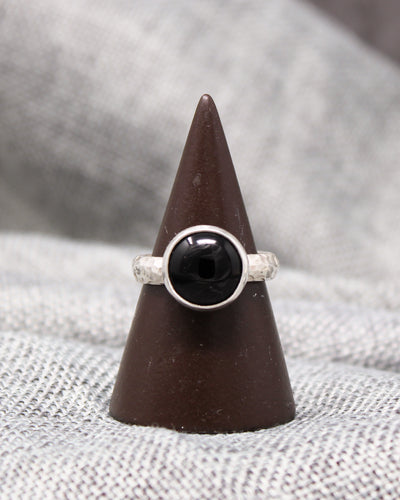 Black Onyx Ring - As Seen In Stranger Things Season 4