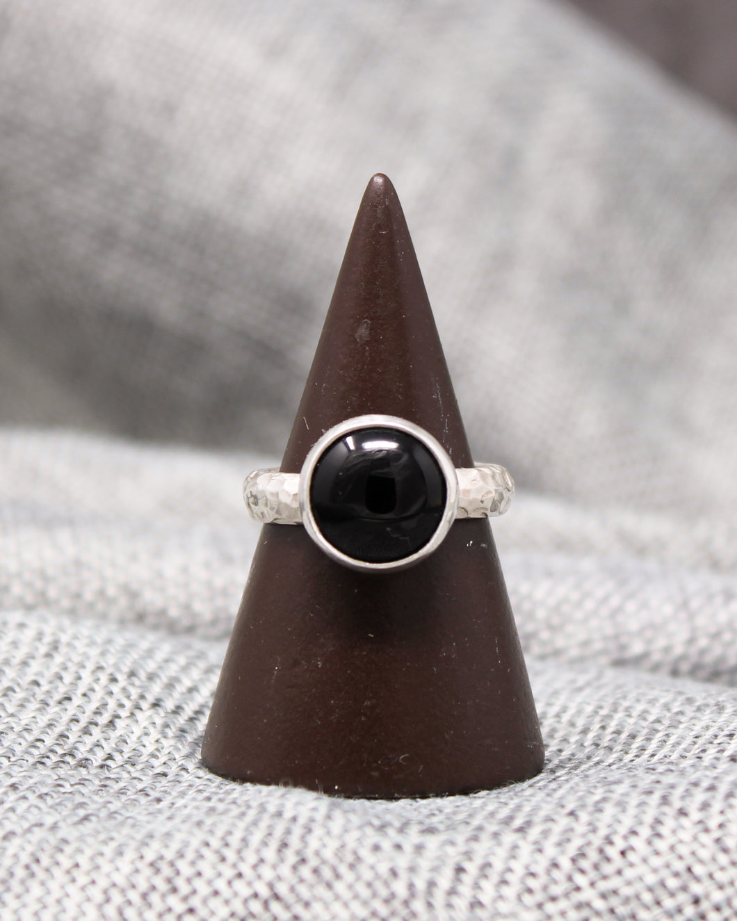 Black Onyx Ring - As Seen In Stranger Things Season 4