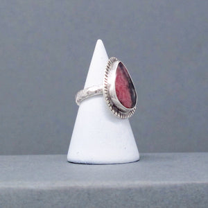 Rhodonite Ring - Size 6.5