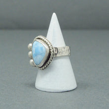 Load image into Gallery viewer, Larimar Ring 4 - size 9.5