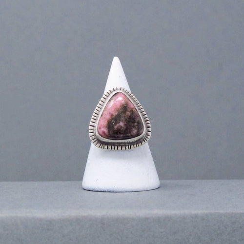 Rhodonite Ring - Size 7.5