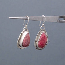 Load image into Gallery viewer, Rhodonite Earrings