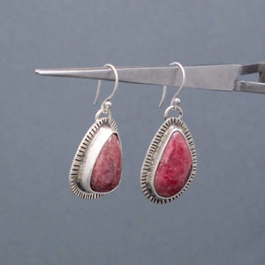 Rhodonite Earrings