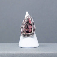 Rhodonite Ring - Size 7.25