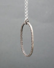 Load image into Gallery viewer, Textured Oval Necklace