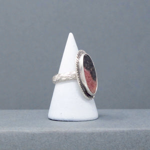 Rhodonite Ring - Size 8.25