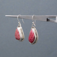 Load image into Gallery viewer, Rhodonite Earrings