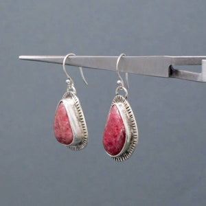 Rhodonite Earrings