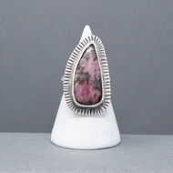 Rhodonite Ring - Size 6.75