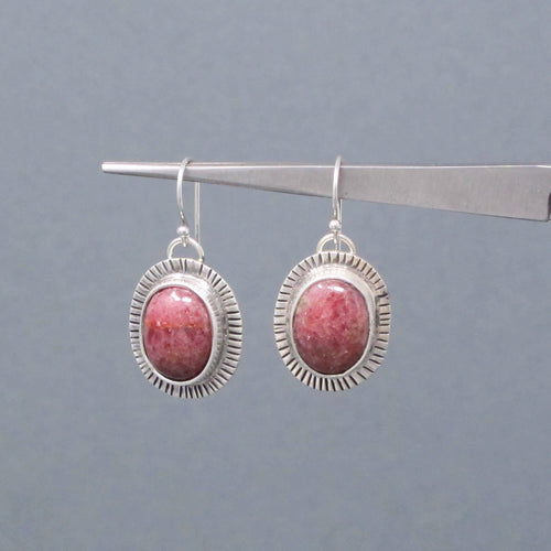 Rhodonite Earrings