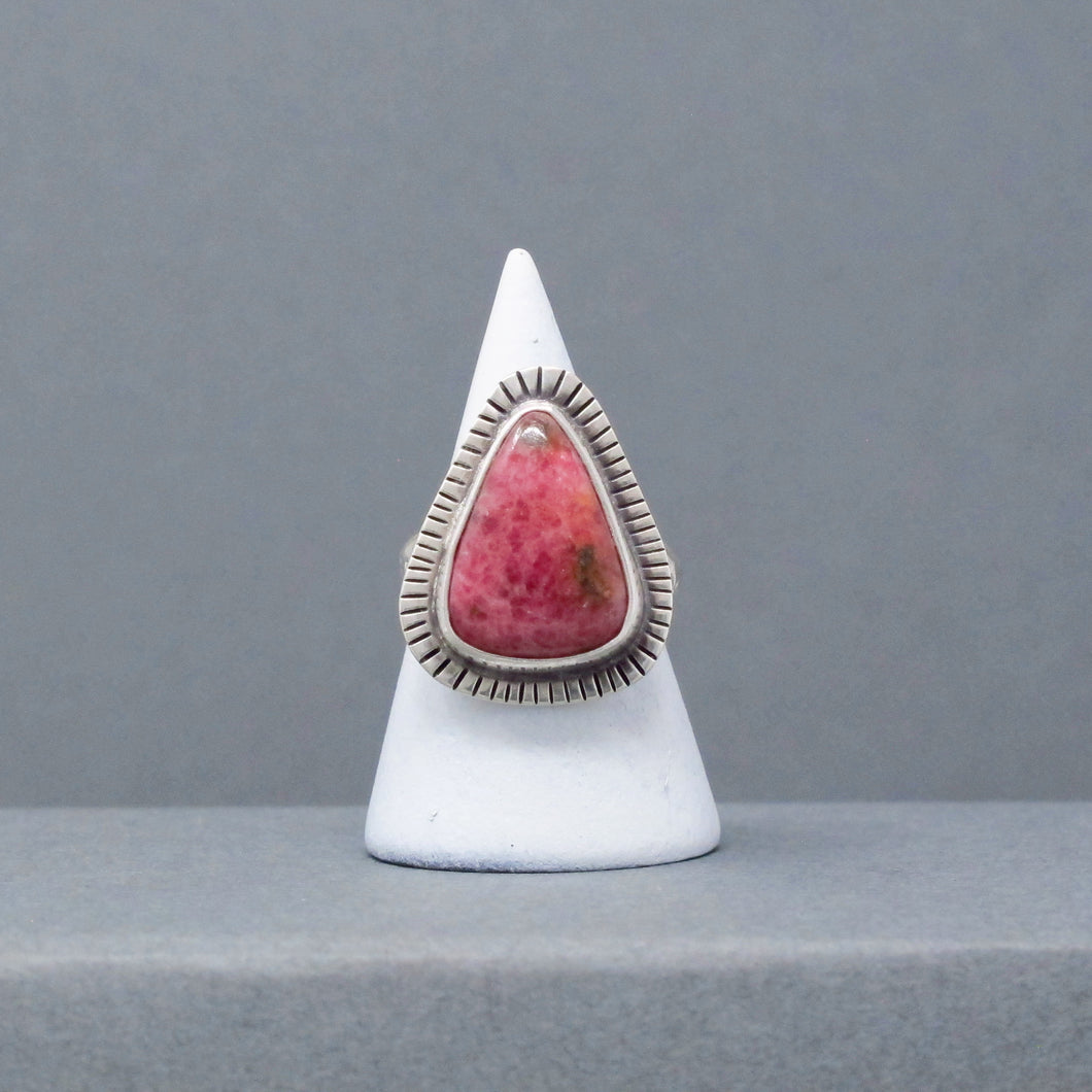 Rhodonite Ring - Size 9