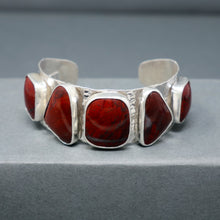 Load image into Gallery viewer, Five Red Jasper Cuff