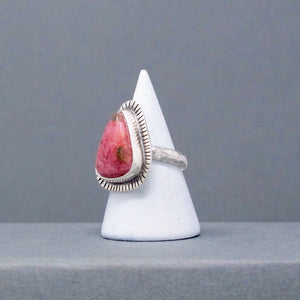 Rhodonite Ring - Size 9