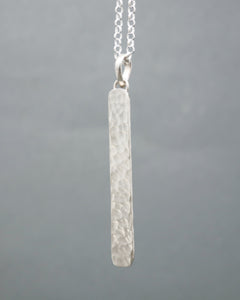 Hammered Post Necklace