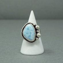 Load image into Gallery viewer, Larimar Ring 1 - size 10