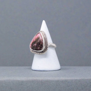 Rhodonite Ring - Size 7.5