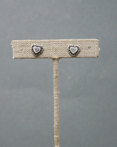 Heart Stud Earrings