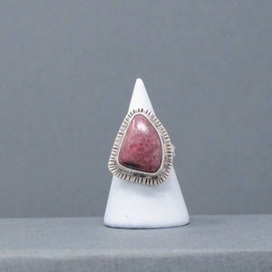 Rhodonite Ring - Size 7.75