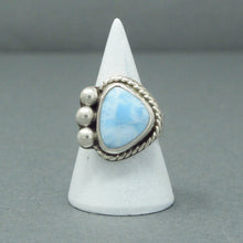 Load image into Gallery viewer, Larimar Ring 4 - size 9.5