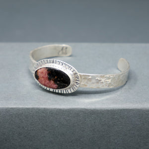 Rhodonite Cuff