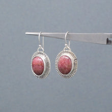 Load image into Gallery viewer, Rhodonite Earrings